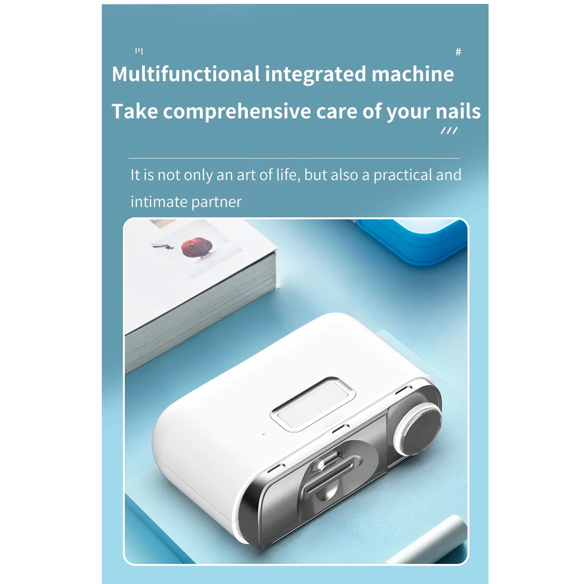 ناخن گیر و سوهان برقی مدل D604