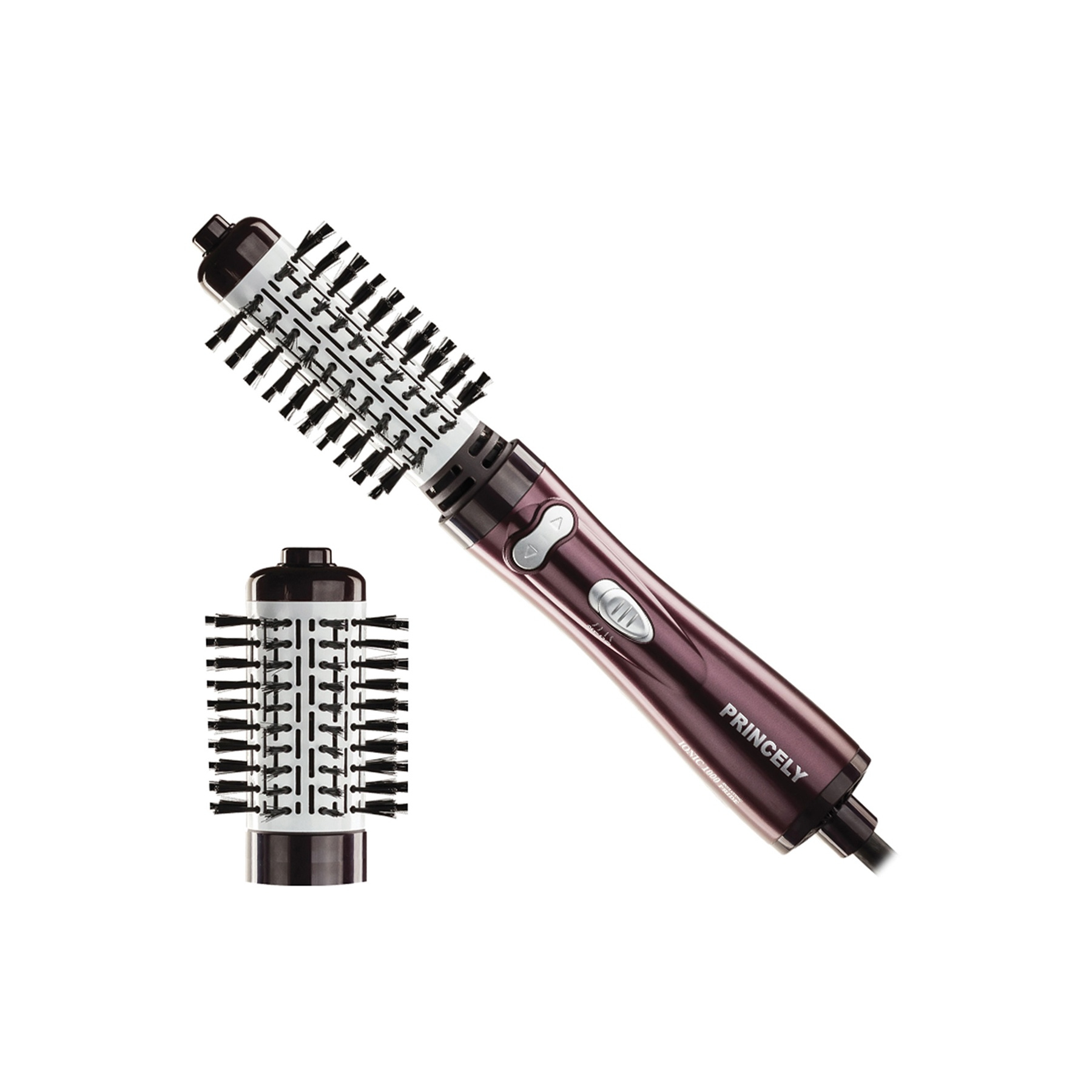 سشوار برس دار چرخشی پرینسیلی مدل PR306