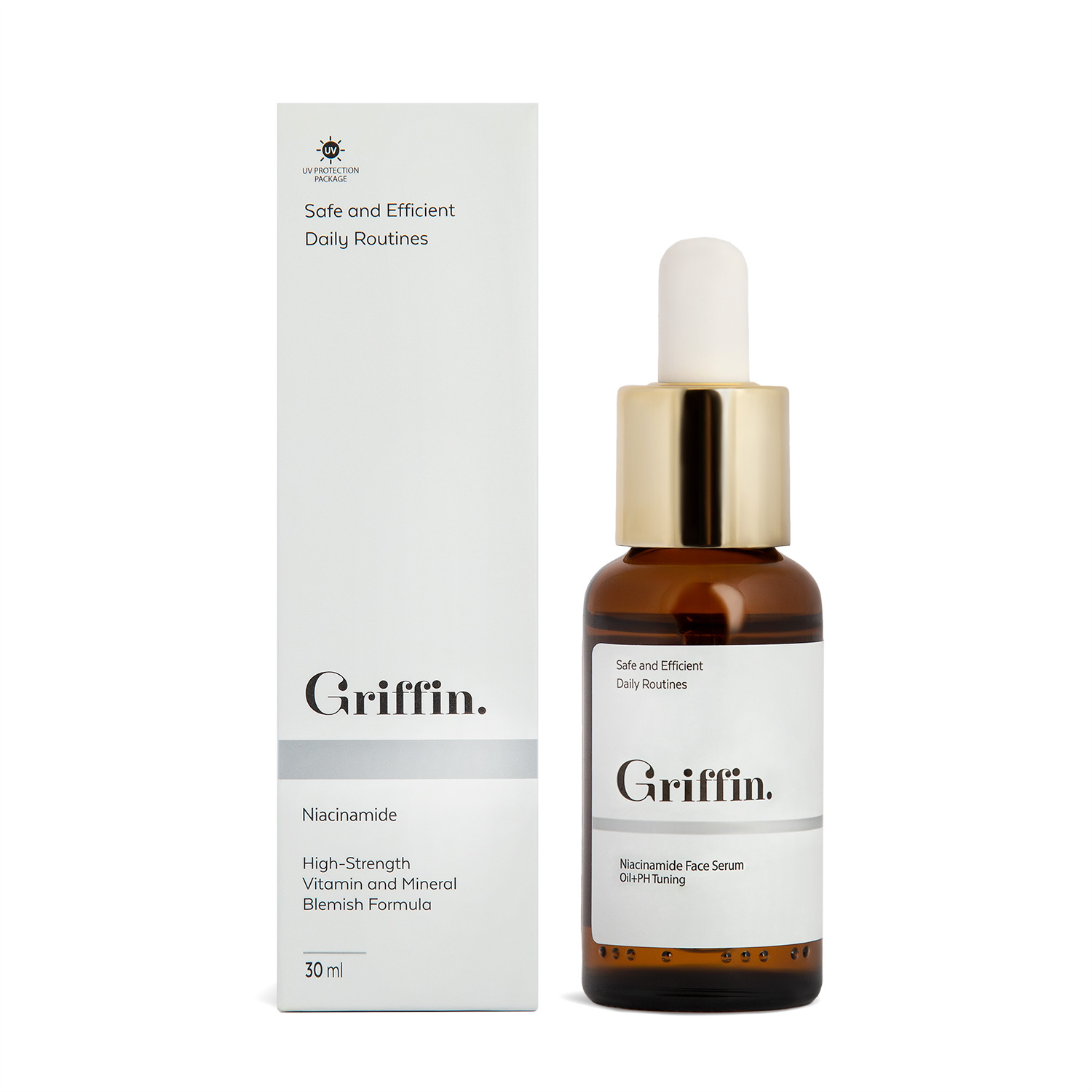 سرم پوست گریفین مدل نیاسینامید حجم 30 میلی لیتر