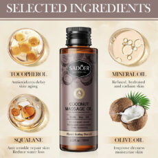 روغن ماساژ سادور مدل نارگیل حجم 100 میلی لیتر