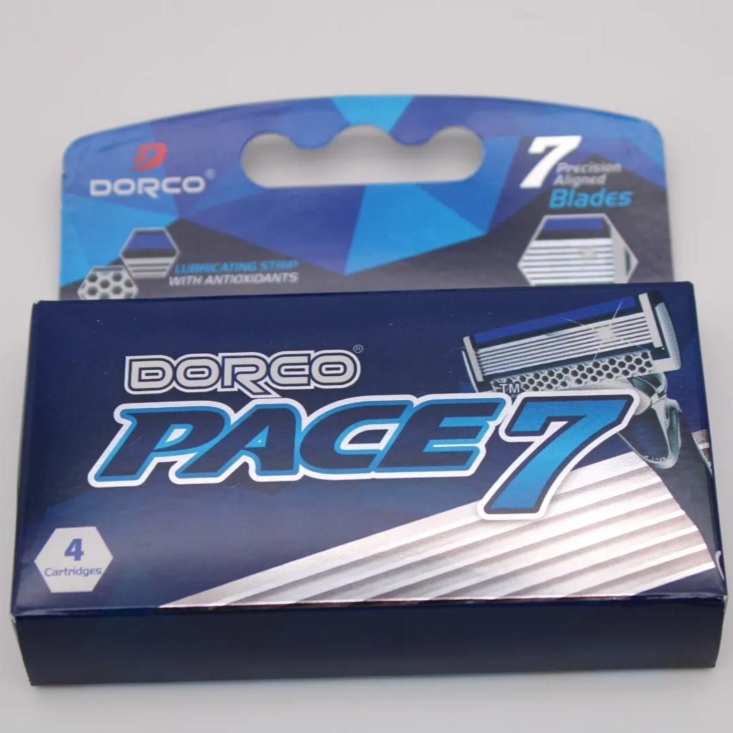 خود تراش دورکو مدل 7 لبه تحت لیسانس به همراه تیغ یدک بسته 5 عددی