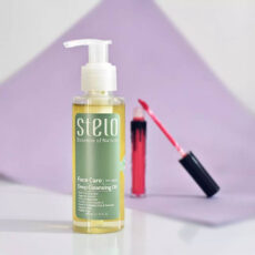 روغن پاک کننده آرایش استلو مدل A-A حجم 100 میلی لیتر بسته 2 عددی