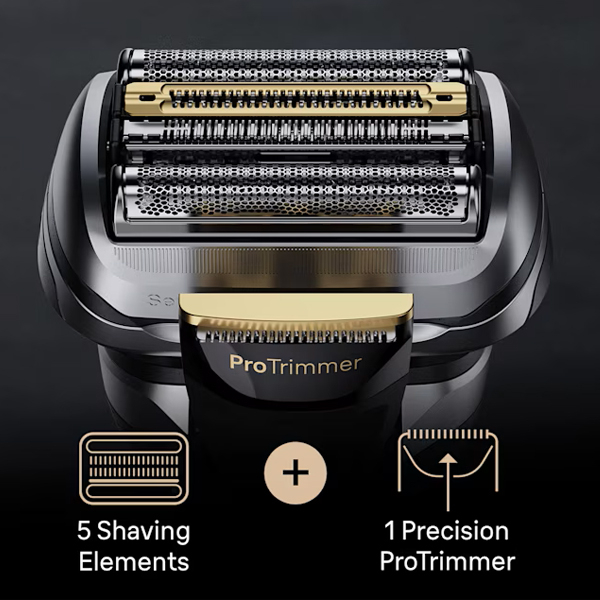 ماشین اصلاح موی صورت شارژی براون مدل 9519s