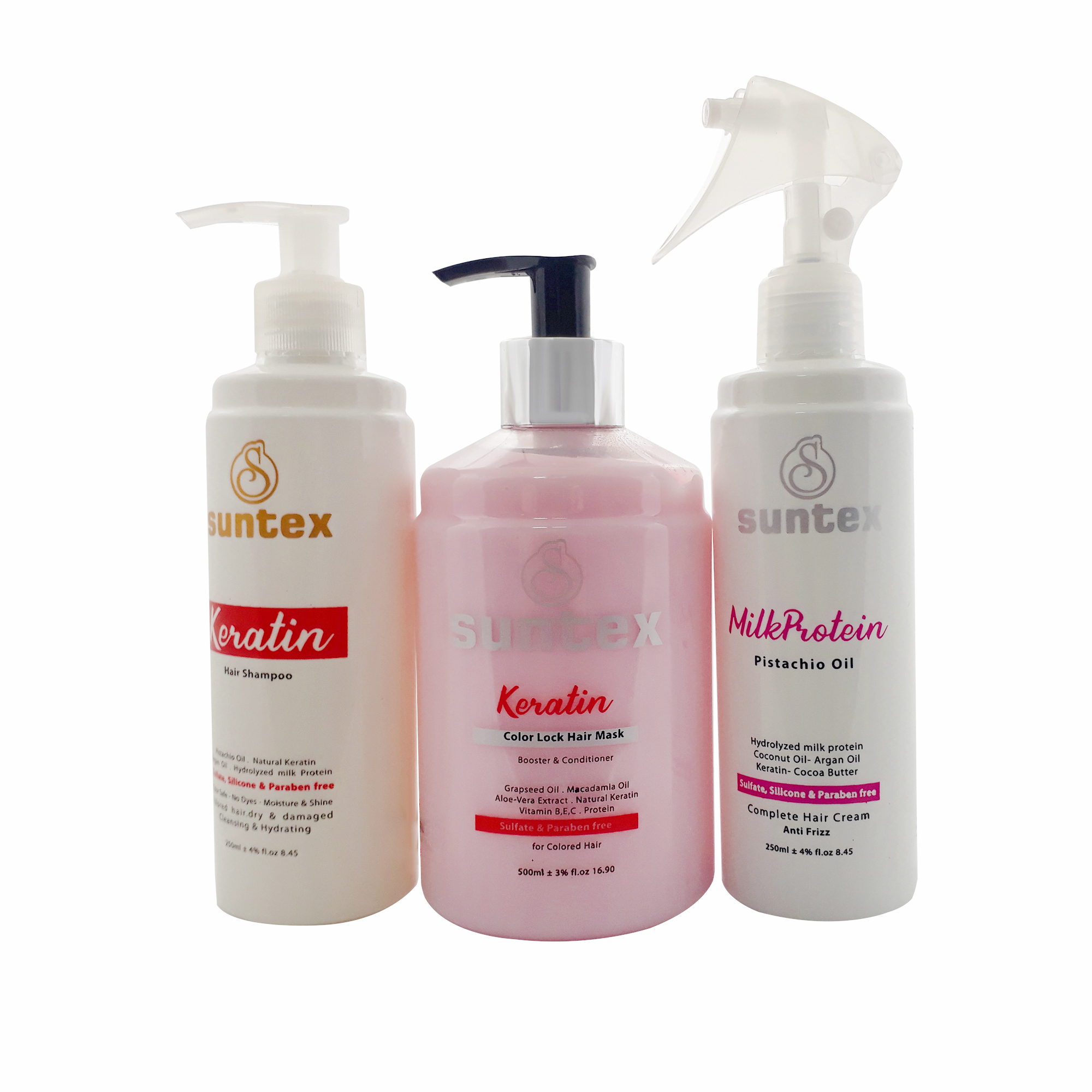 شامپو و ماسک مو سانتکس مدل 2022 مجموعه 3 عددی