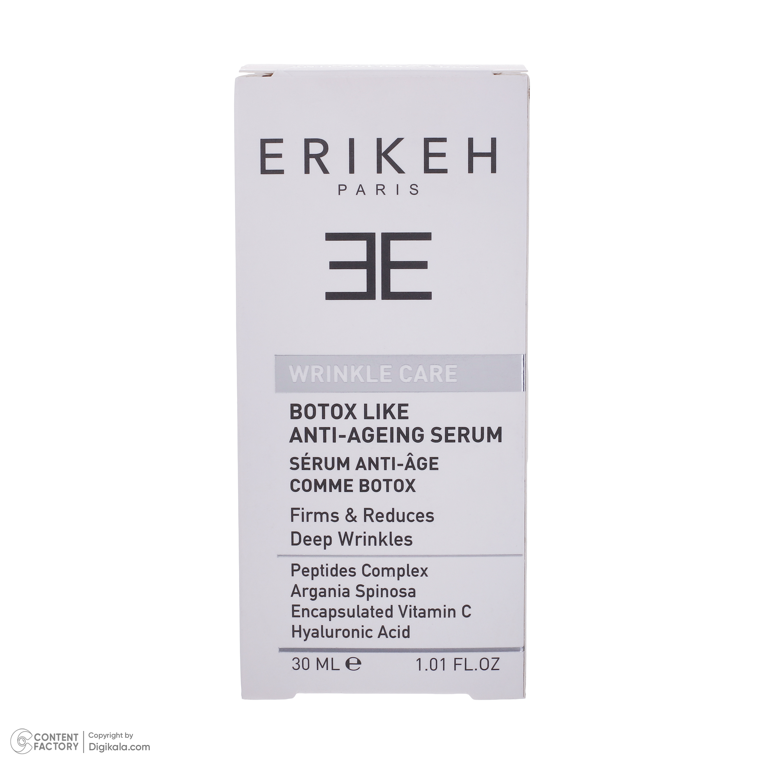 سرم ضد چروک اریکه مدل Botox Like مناسب انواع پوست حجم 30 میلی لیتر