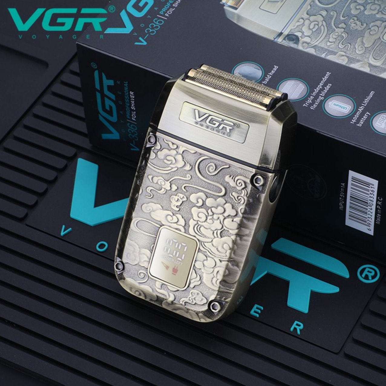 ماشین اصلاح موی سر و صورت وی جی ار مدل V-336