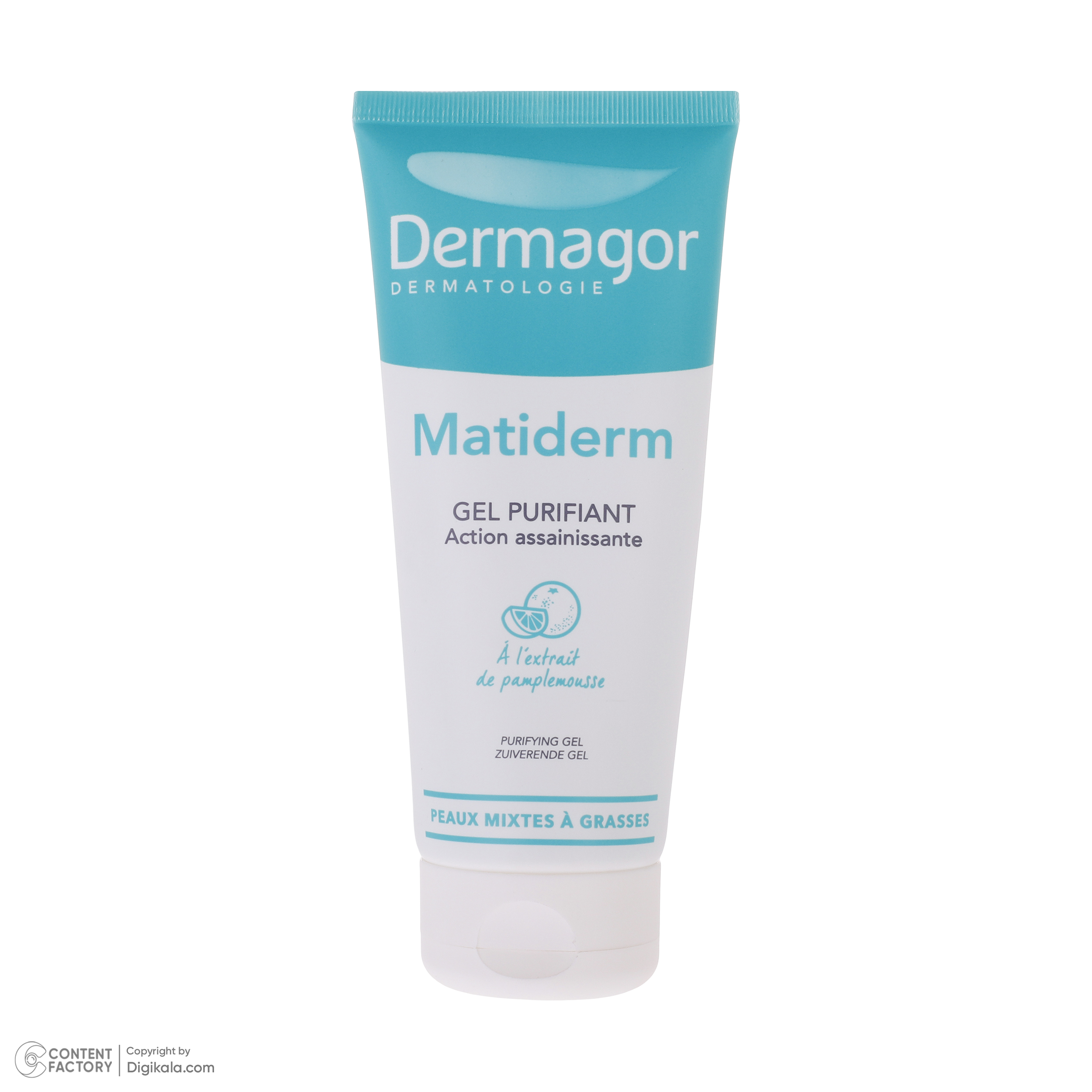 ژل شستشو درماگور مدل Matiderm حجم 200 میلی لیتر