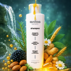 شامپو تقویت کننده و ترمیم کننده مو انوی مدل کراتین پروتئین مناسب برای انواع مو حجم 250 میلی لیتر