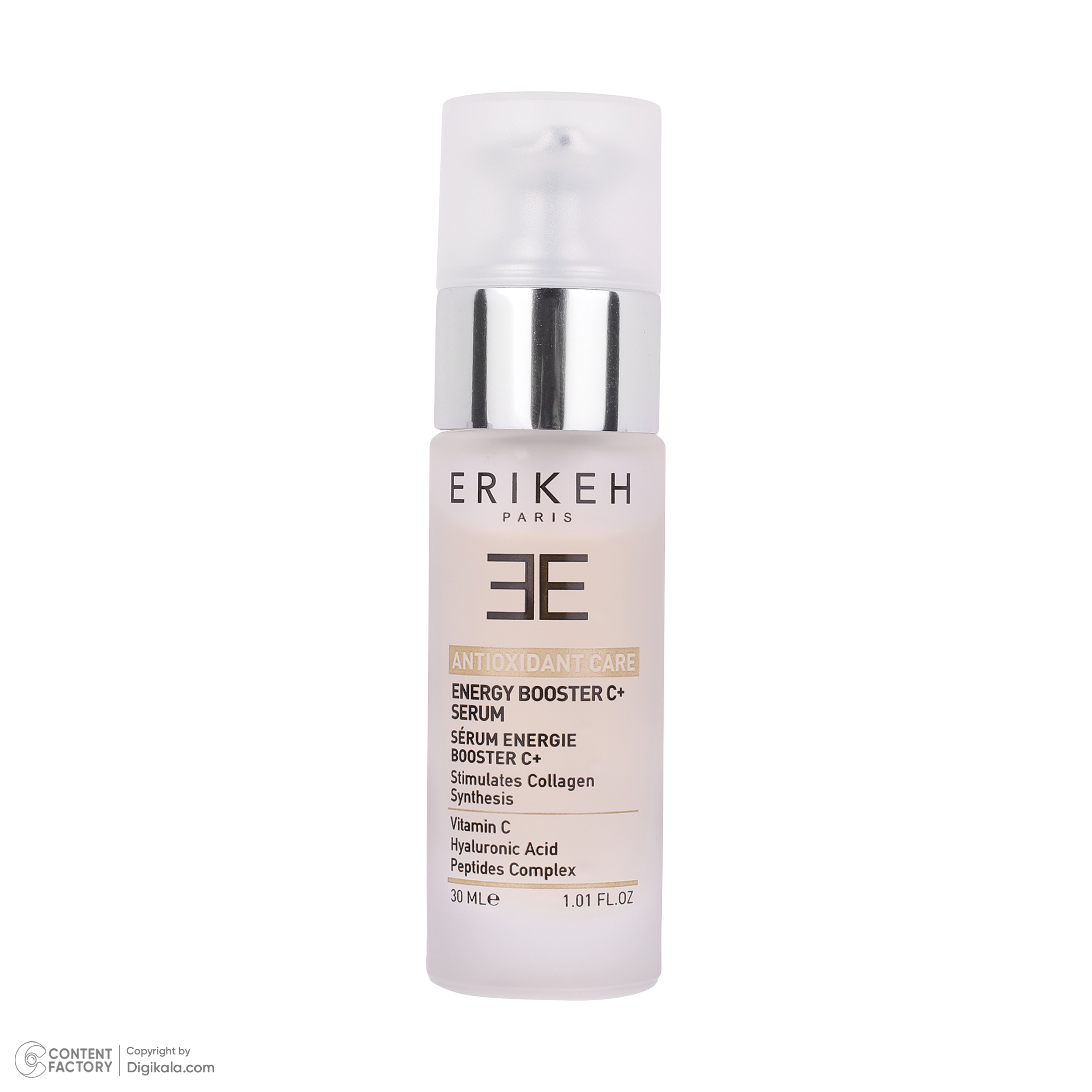 سرم پوست اریکه مدل Vitamin C مناسب انواع پوست‌ حجم 30 میلی لیتر