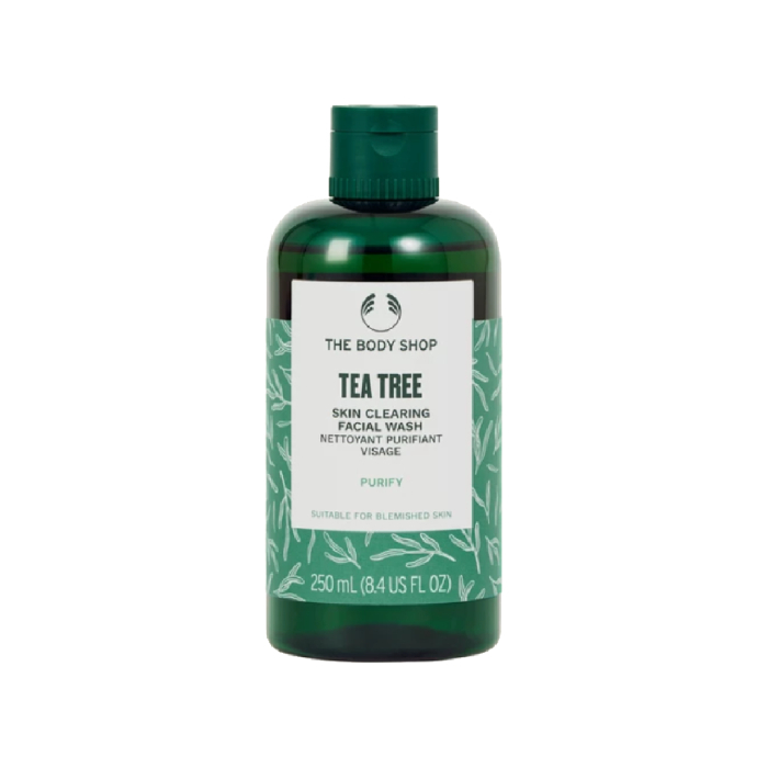 ژل شستشو صورت بادی شاپ مدل  Tea Tree new look حجم 250 میلی لیتر