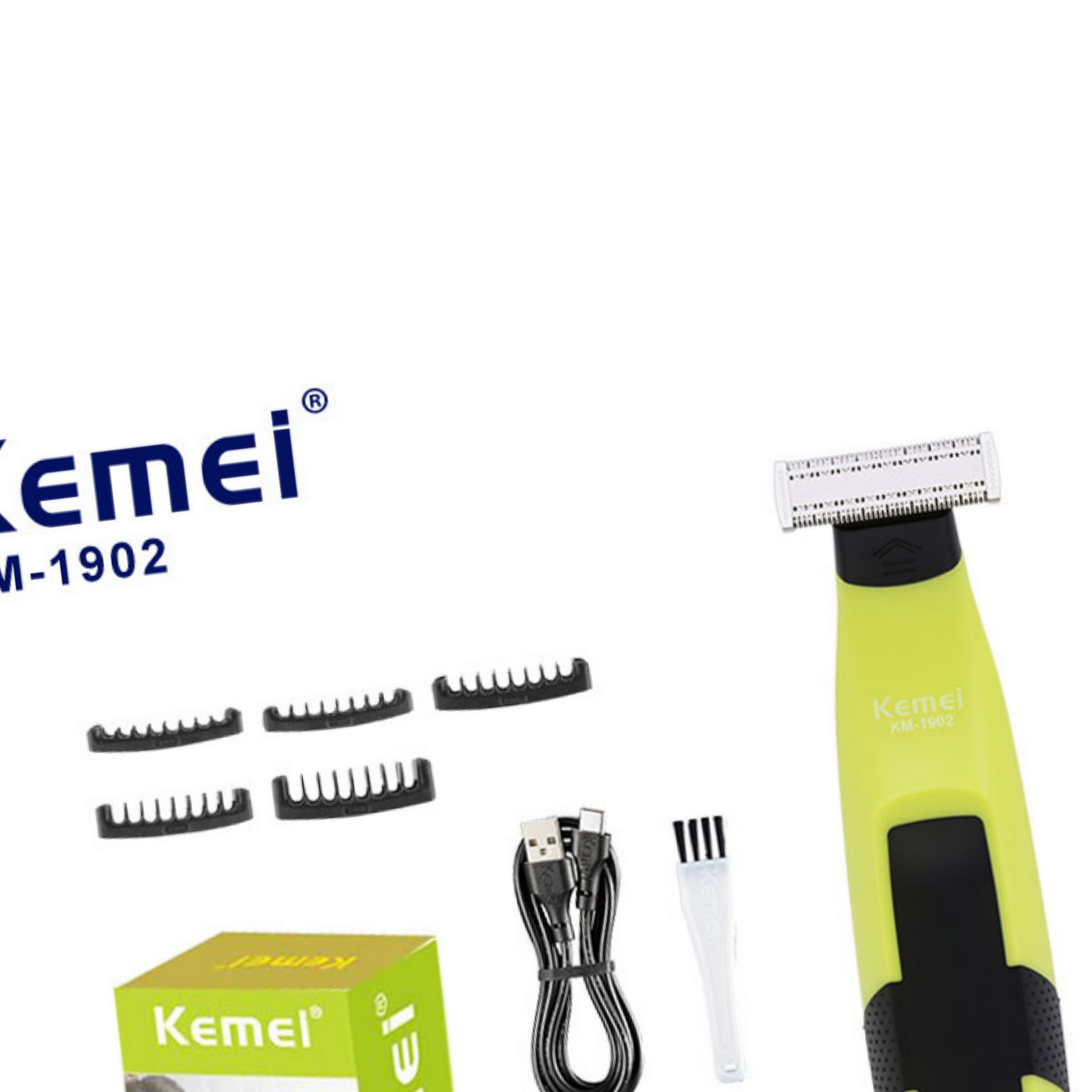 ست اصلاح موی بدن بانوان کیمی مدل KM-1902