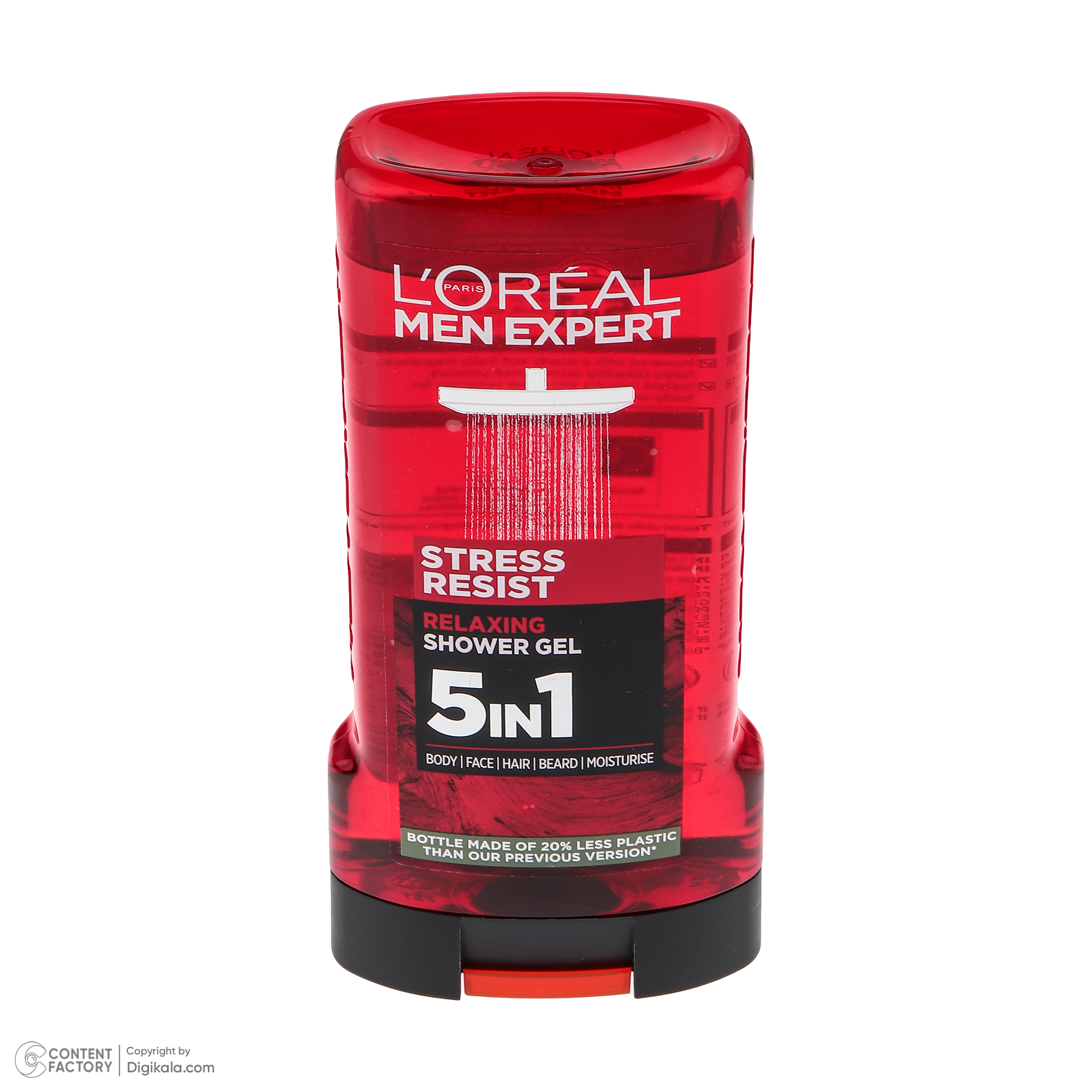 شامپو سر و بدن  لورآل مدل Stress Resist مناسب برای انواع پوست حجم 300 میلی لیتر