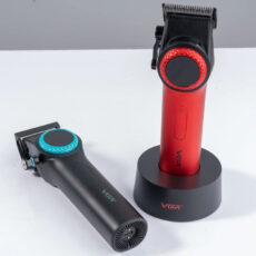 ماشین اصلاح موی سر و صورت شارژی وی جی ار مدل V-001(Gold)