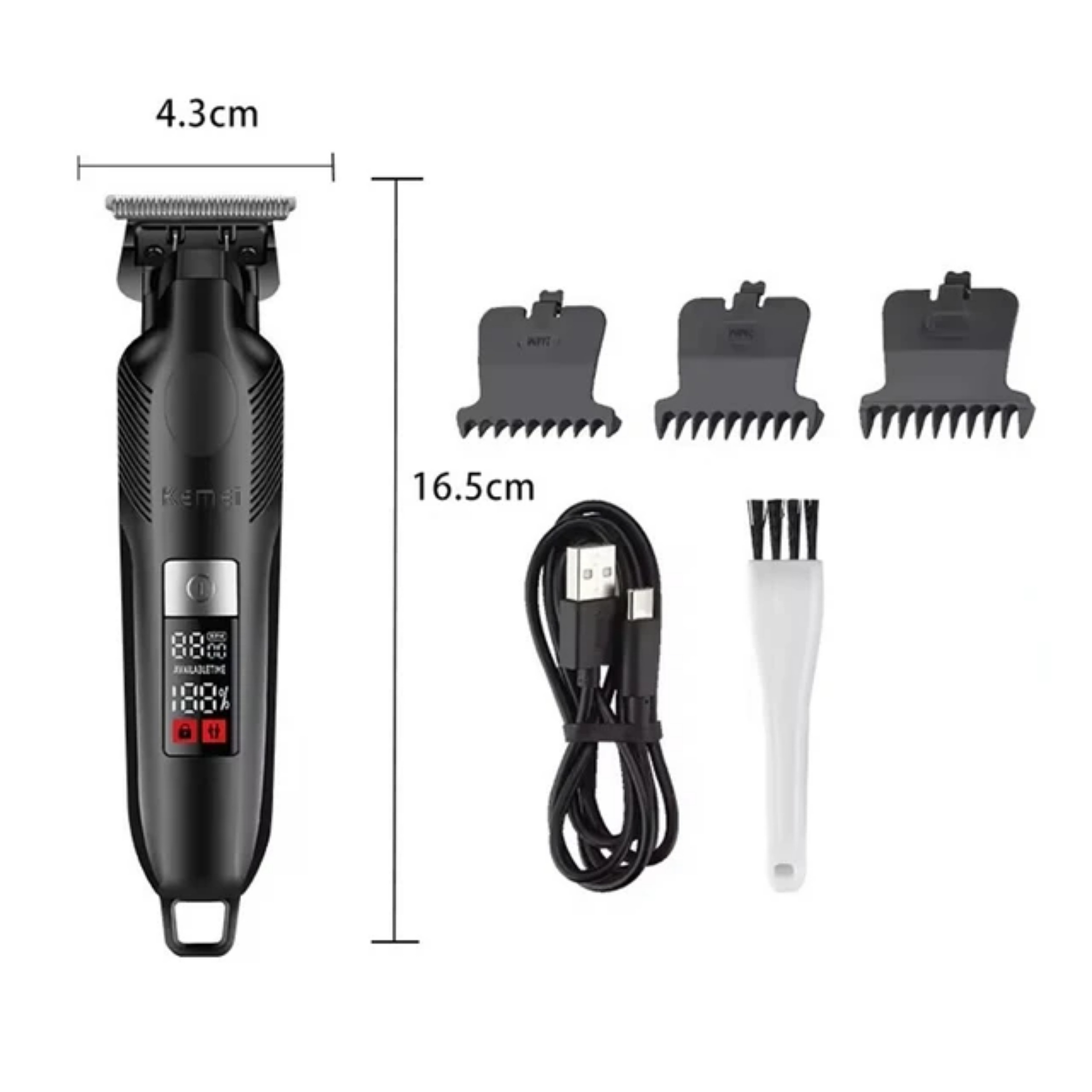 ماشین اصلاح موی سر و صورت شارژی کیمی مدل km-2284