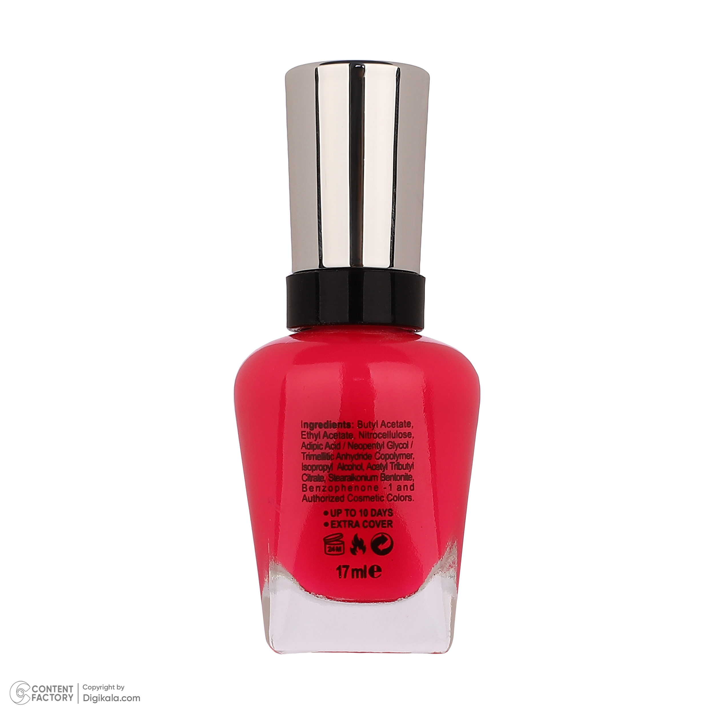 لاک ناخن ادیلیس مدل اکلیلی براق مجموعه 5 عددی