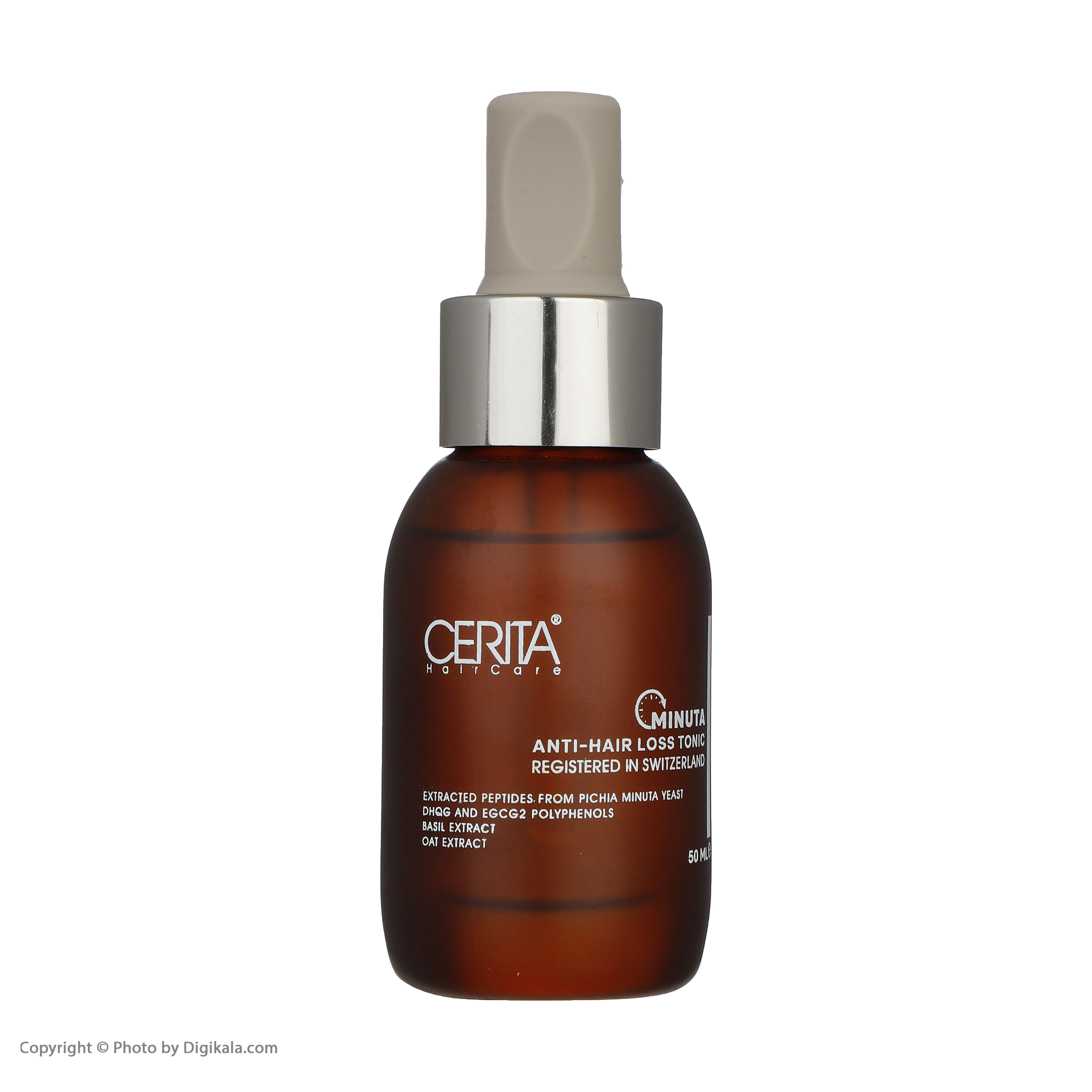 تونیک ضد ریزش مو سریتا مدل مینوتا حجم 50 میلی لیتر