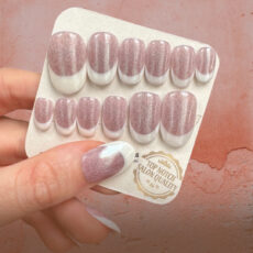 ناخن مصنوعی دست میراکل آرت مدل گرد کد R2400104 بسته 24 عددی