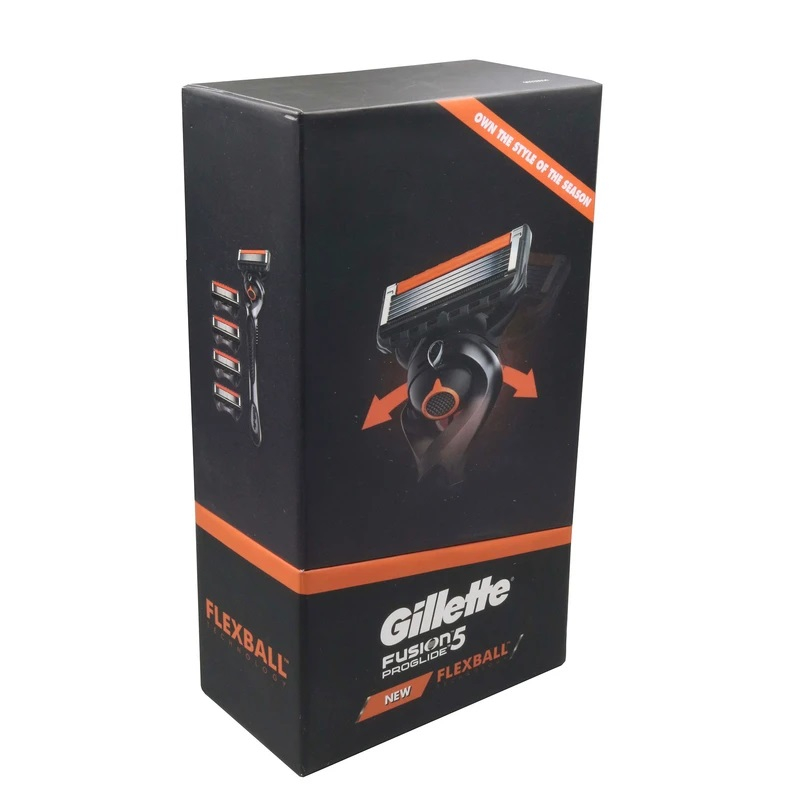 خود تراش ژیلت مدل FUSION 5 PROGLIDE FLEXBALL به همراه تیغ یدک بسته 4 عددی