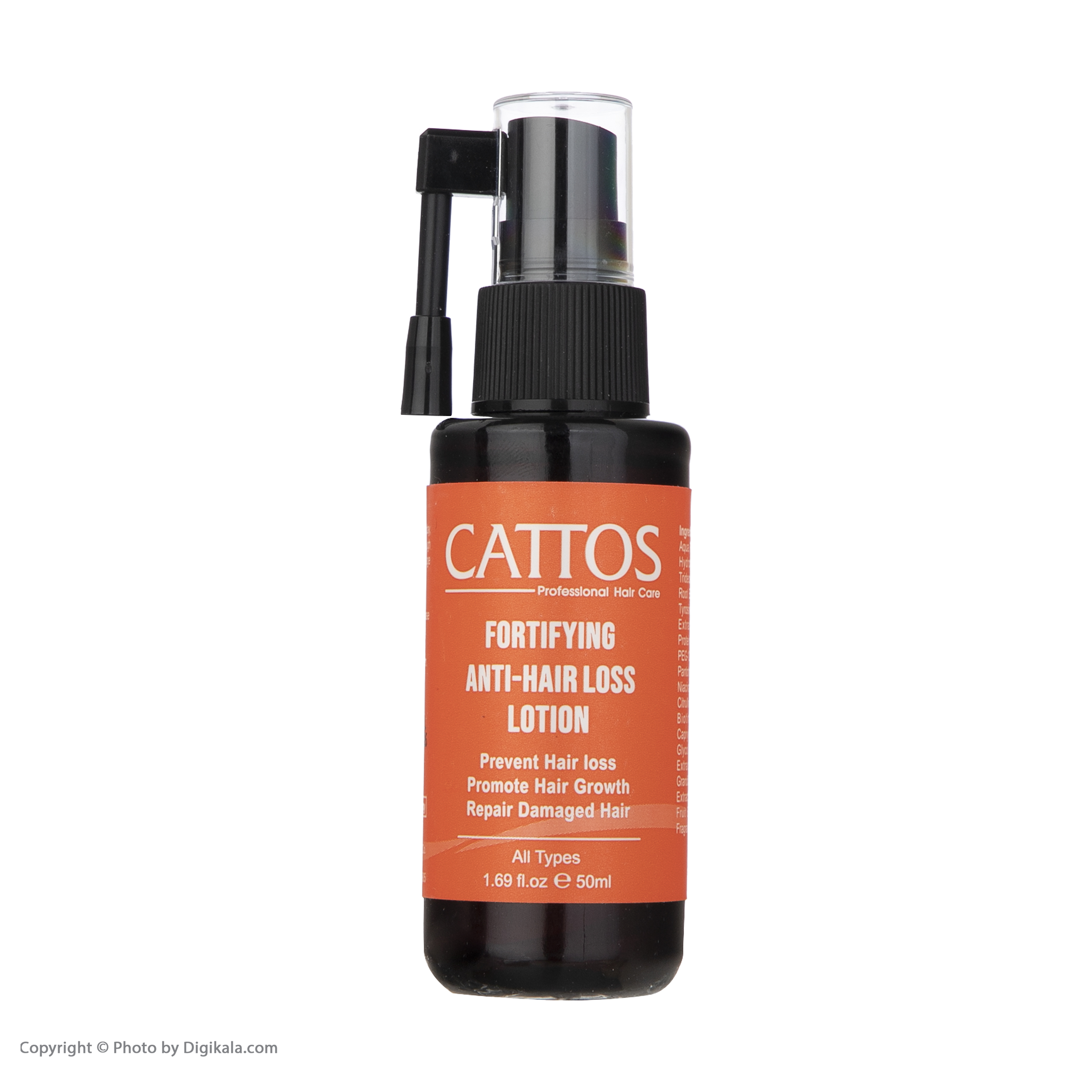 شامپو تقویت کننده و ضد ریزش مو کاتوس مدل AHL حجم 200 میلی لیتر به همراه تونیک ضد ریزش مو کاتوس حجم 50 میلی لیتر