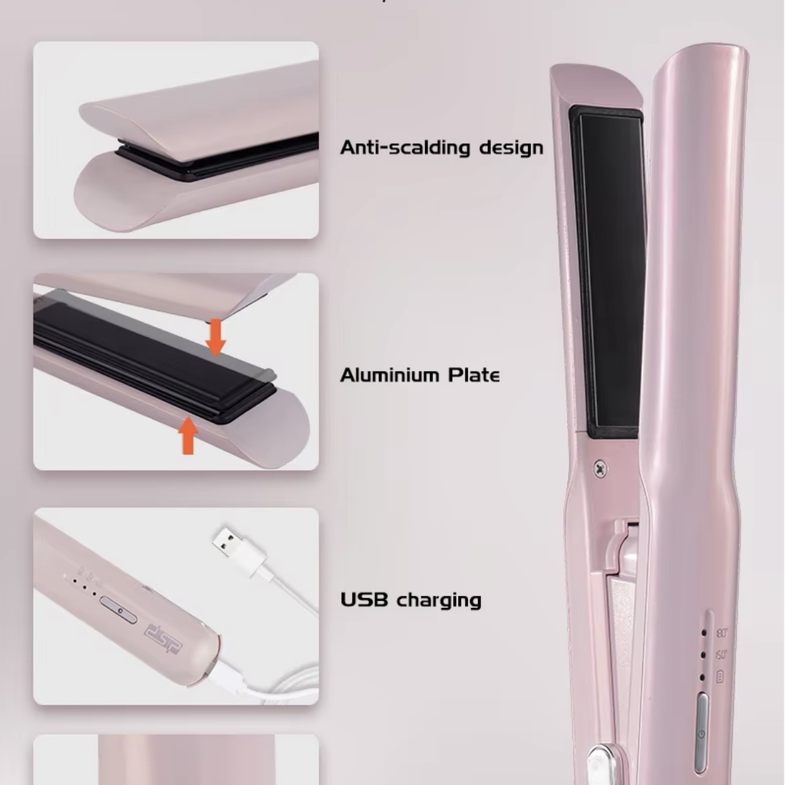 اتو و حالت دهنده دی اس پی مدل 10249