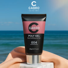 پلی ژل کاشت ناخن گبرو مدل 004 وزن 60 گرم رنگ هلویی