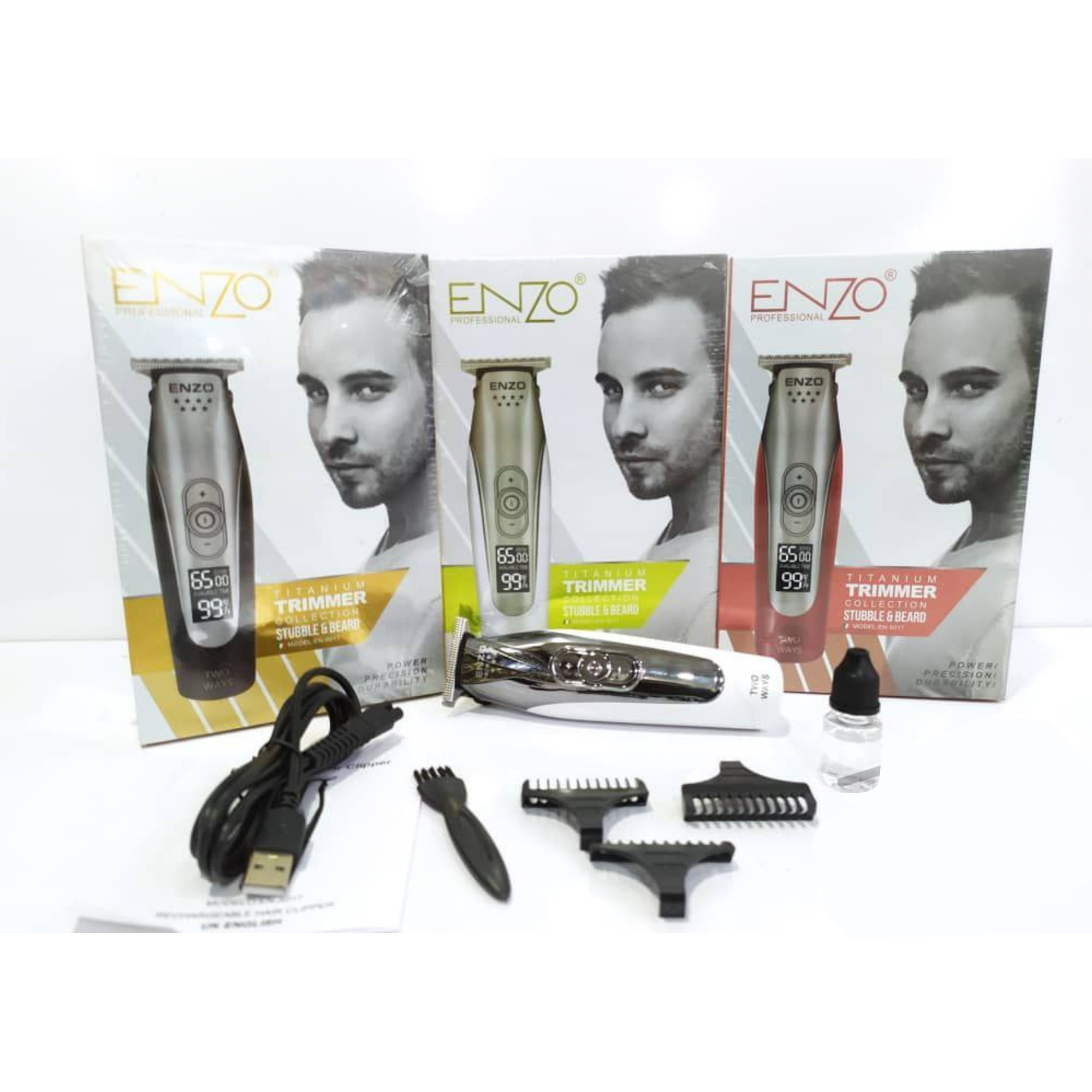 ماشین اصلاح موی سر و صورت انزو پروفیشینال مدل EN-5017