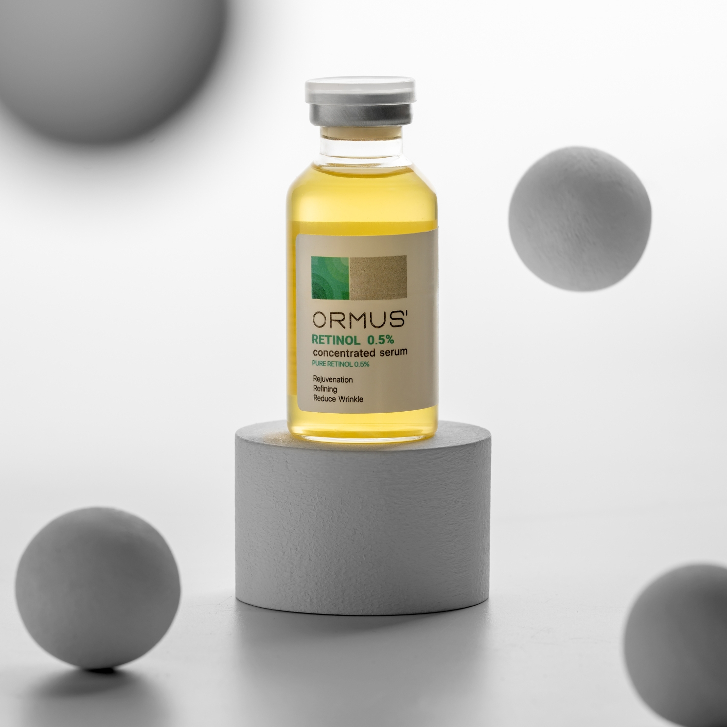 سرم پوست اورموس مدل رتینول 0.5  حجم 30 میلی لیتر