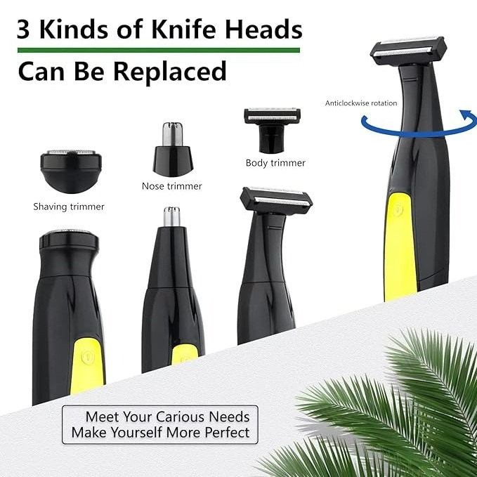 ماشین اصلاح موی بدن و صورت و بینی 4D مدل  LK-210