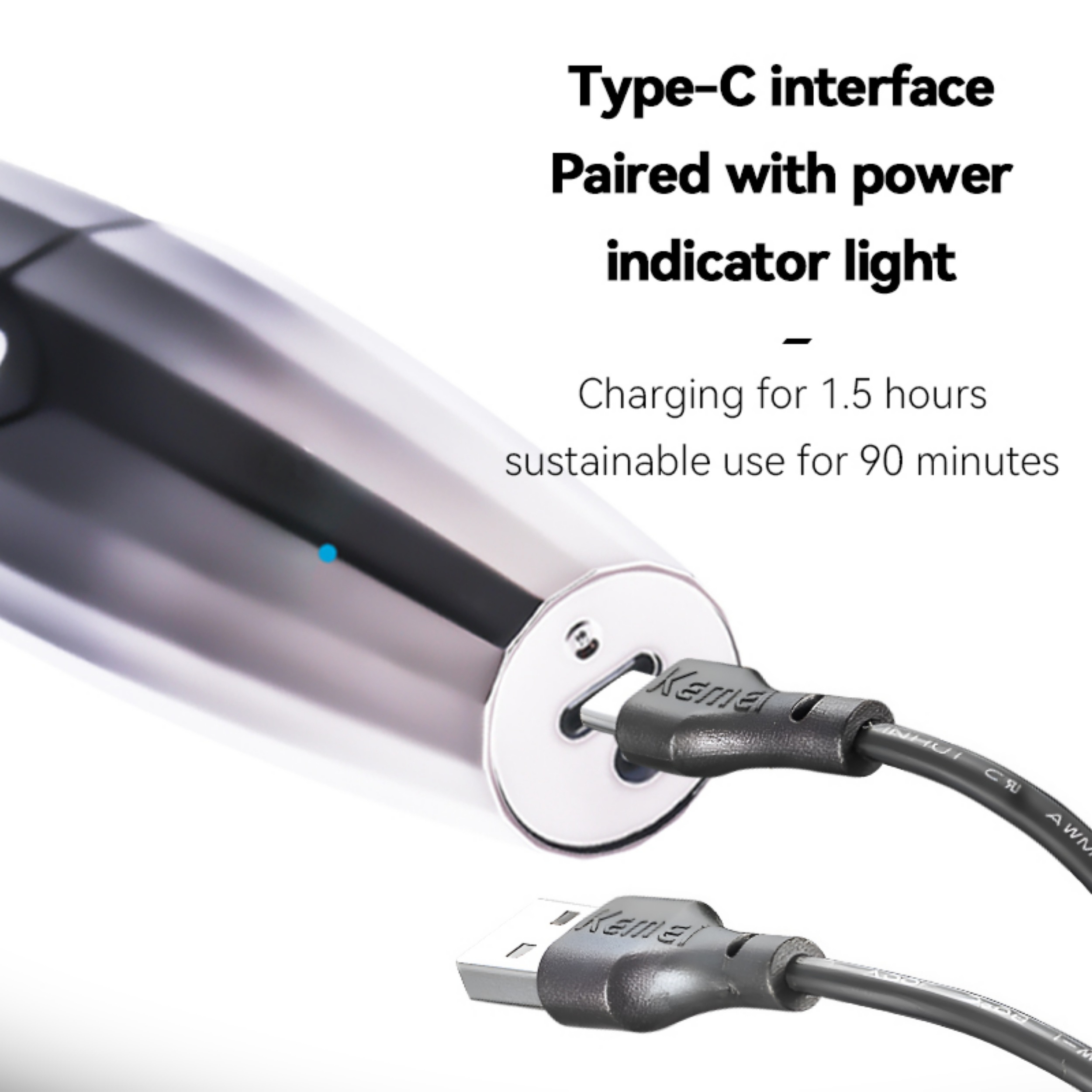 ماشین اصلاح موی سر و صورت شارژی کیمی مدل KM-512