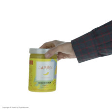 اسکراب شکری لایه بردار پوست ژبن پلاس مدل Lemon وزن 900 گرم