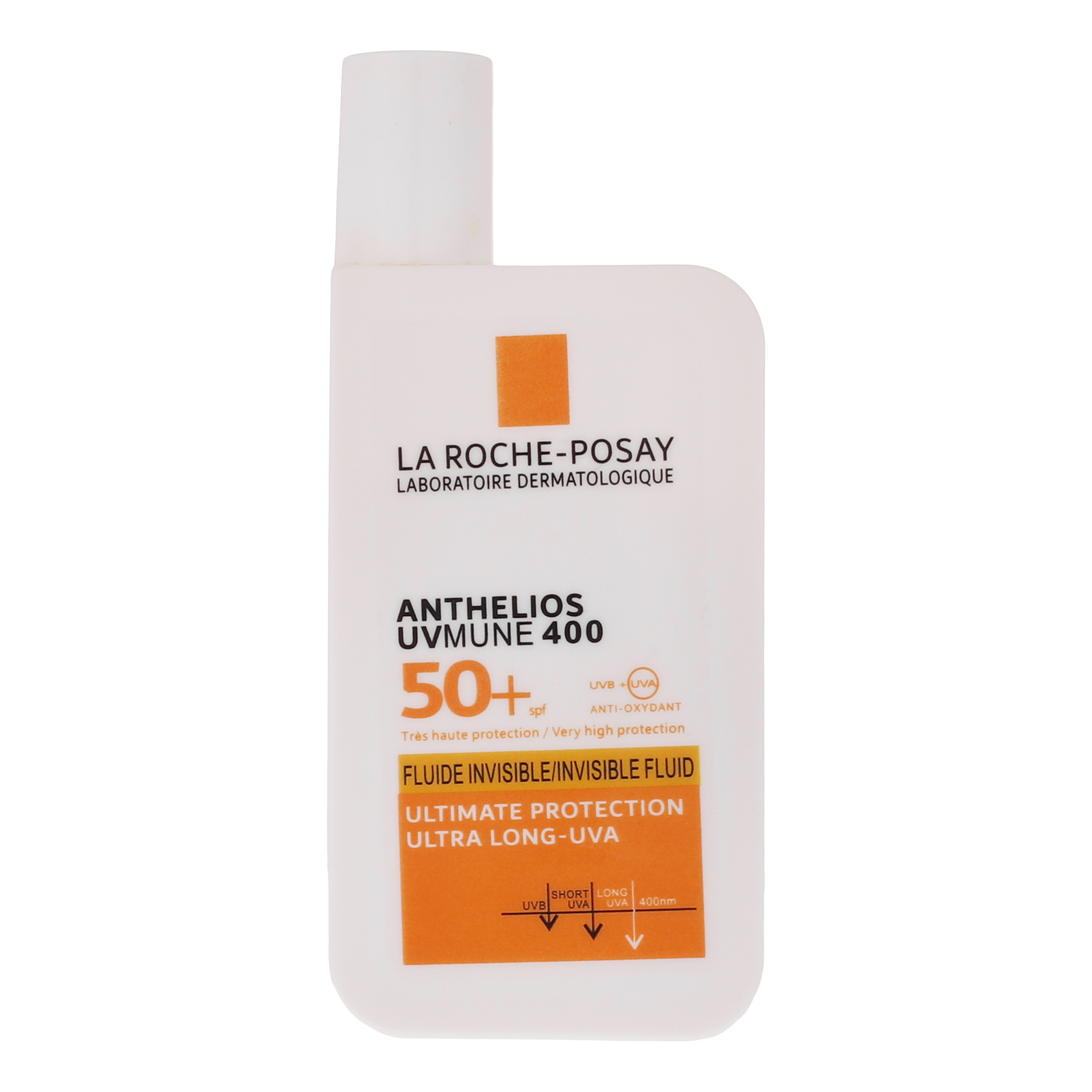 فلویید ضد آفتاب بدون رنگ لاروش پوزای SPF30 مدل Anthelios محافظ UVA ،UVB، مناسب انواع پوست حجم 50 میلی‌لیتر