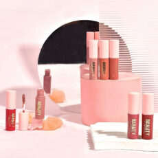 رژ لب مایع کوین اند کوکو مدل beauty شماره 01 مجموعه 12 عددی