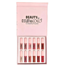 رژ لب مایع کوین اند کوکو مدل beauty شماره 01 مجموعه 12 عددی