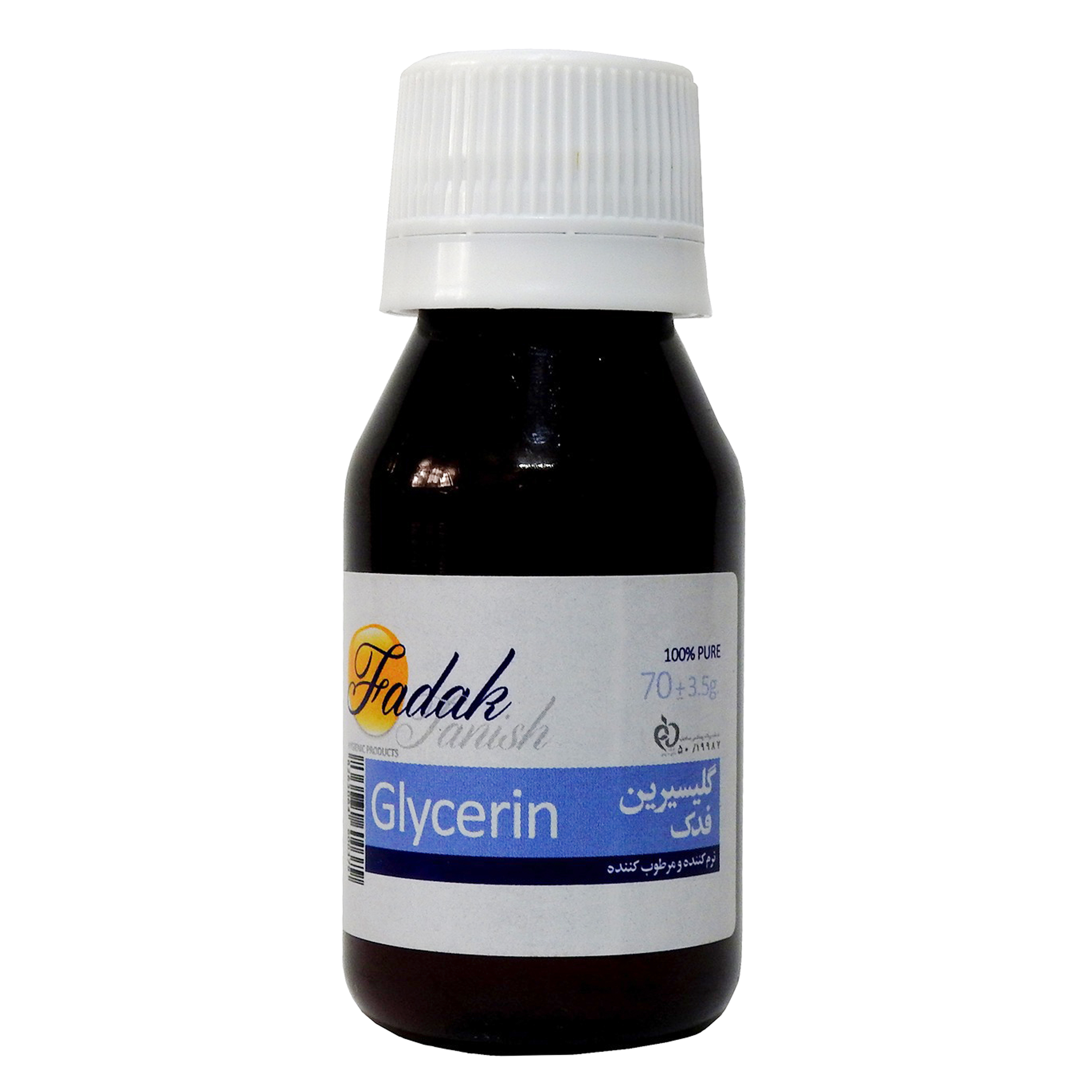 گلیسیرین فدک تانیش مدل 24511 حجم 70 میلی لیتر بسته 12 عددی
