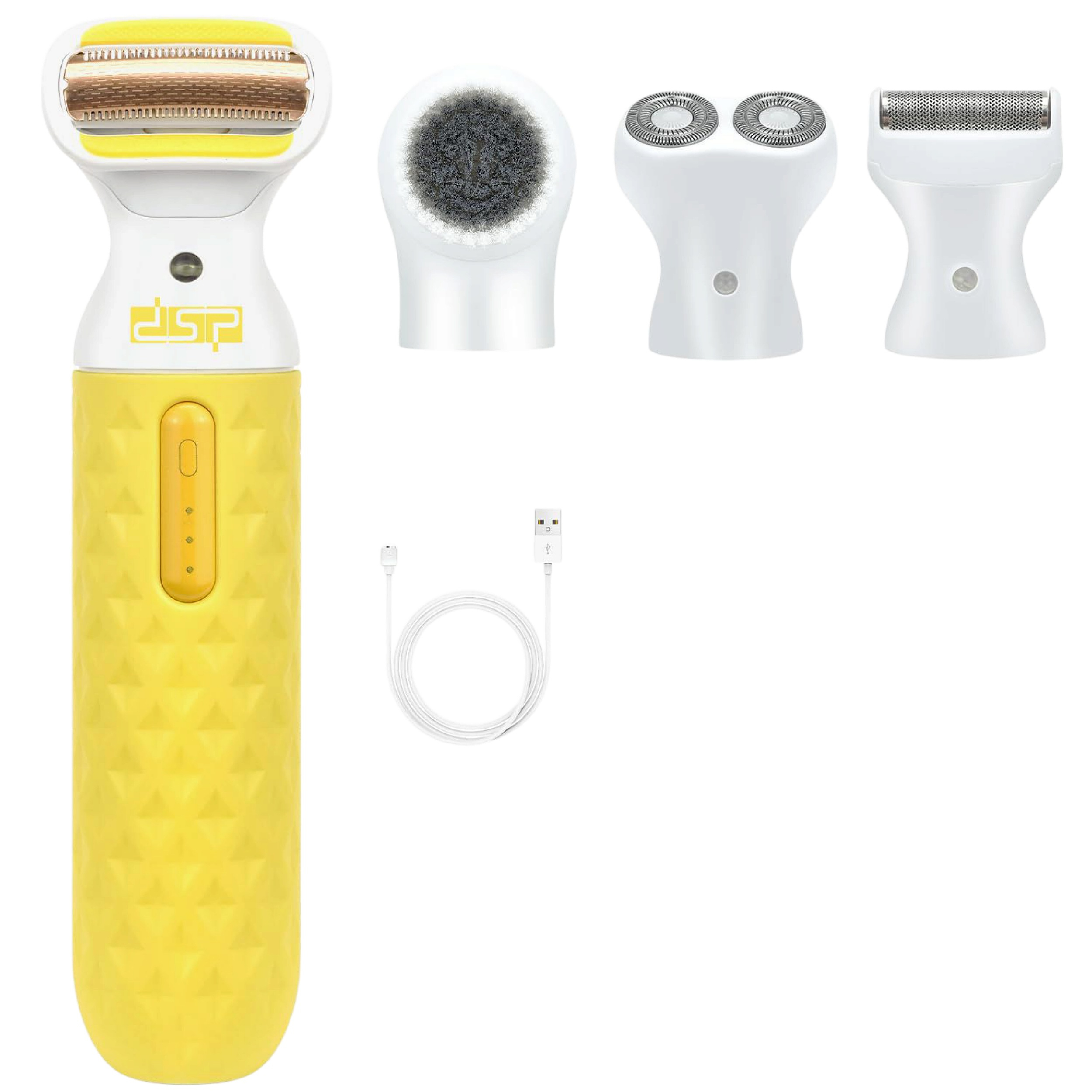 ست اصلاح موی بدن بانوان شارژی دی اس پی مدل 80155