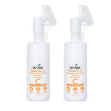 فوم شستشو صورت سودا مدل ویتامین C حجم 150 میلی لیتر مجموعه 2 عددی