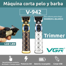 ماشین اصلاح موی سر و صورت وی جی ار مدل v-942