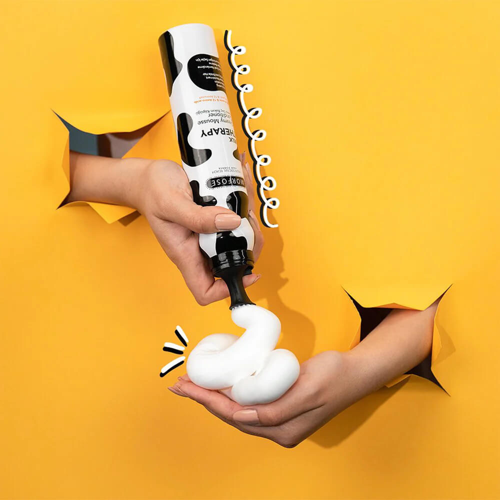 نرمکننده مو مورفوس مدل milk therapy حجم 350 میلیلیتر