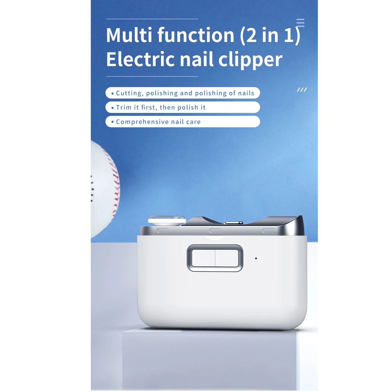 ناخن گیر و سوهان برقی مدل D604