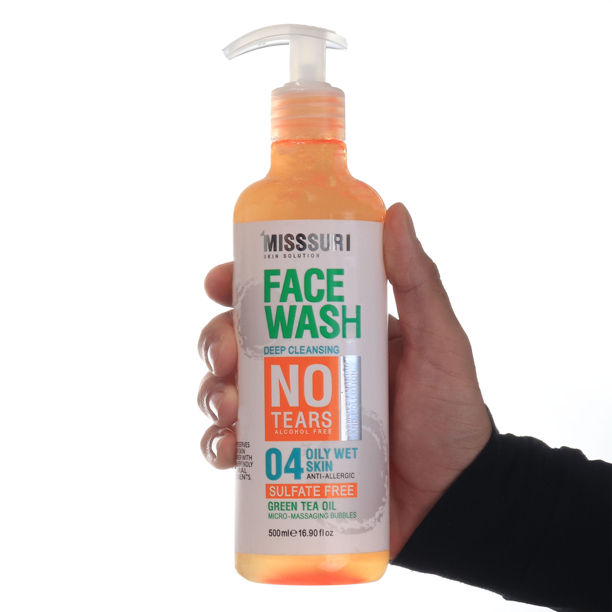 ژل شستشوی صورت میسوری مدل چای سبز مناسب برای پوست چرب حجم 500 میلی لیتر به همراه ژل شستشوی صورت میسوری مدل روغن کیوی مناسب برای پوست معمولی حجم 500 میلی لیتر