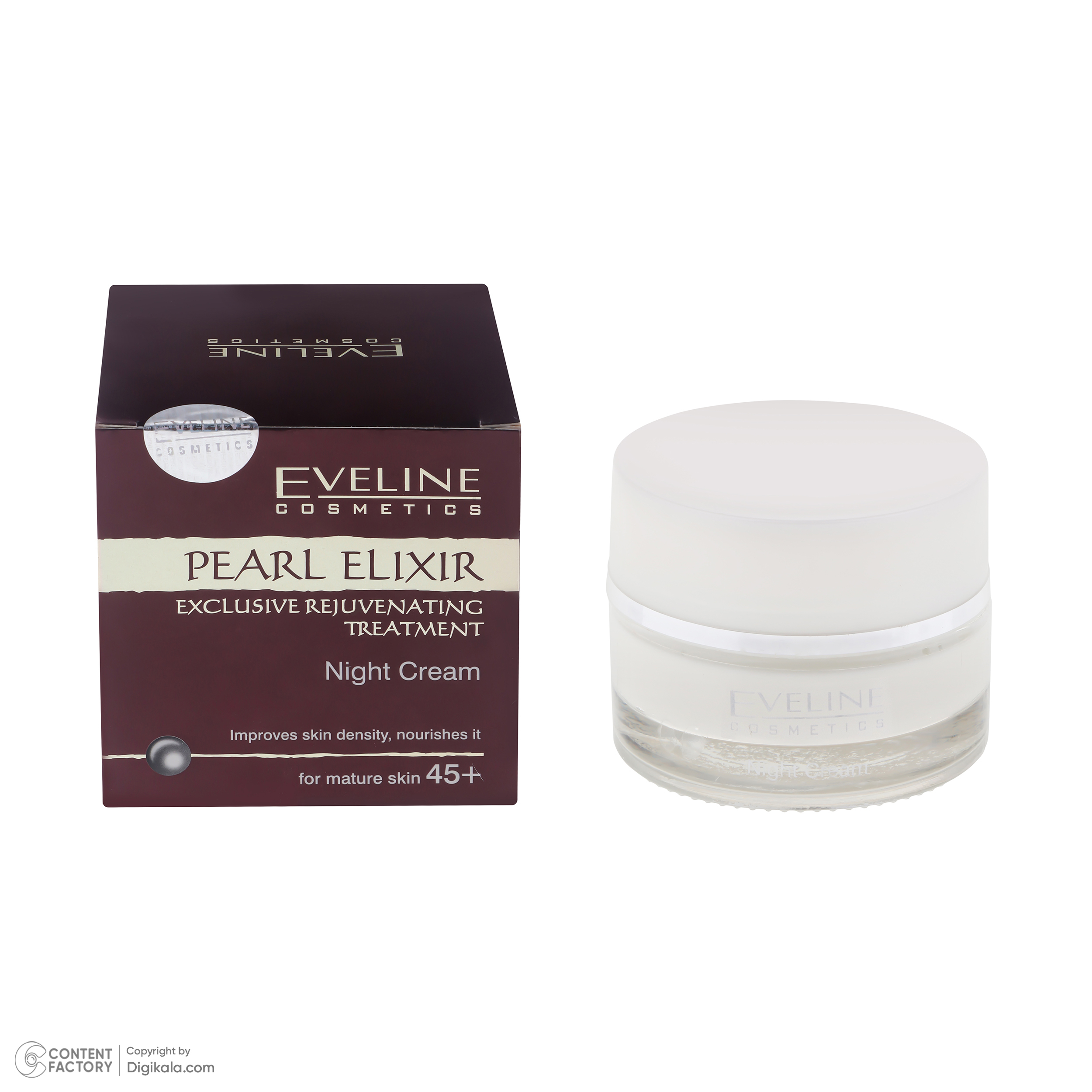 کرم جوان کننده شب اولاین مدل +45 Pearl Elixir حجم 50 میلی لیتر