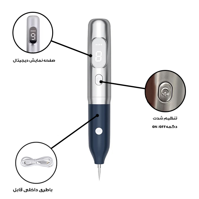 قلم پاک سازی پوست کد ZM-604