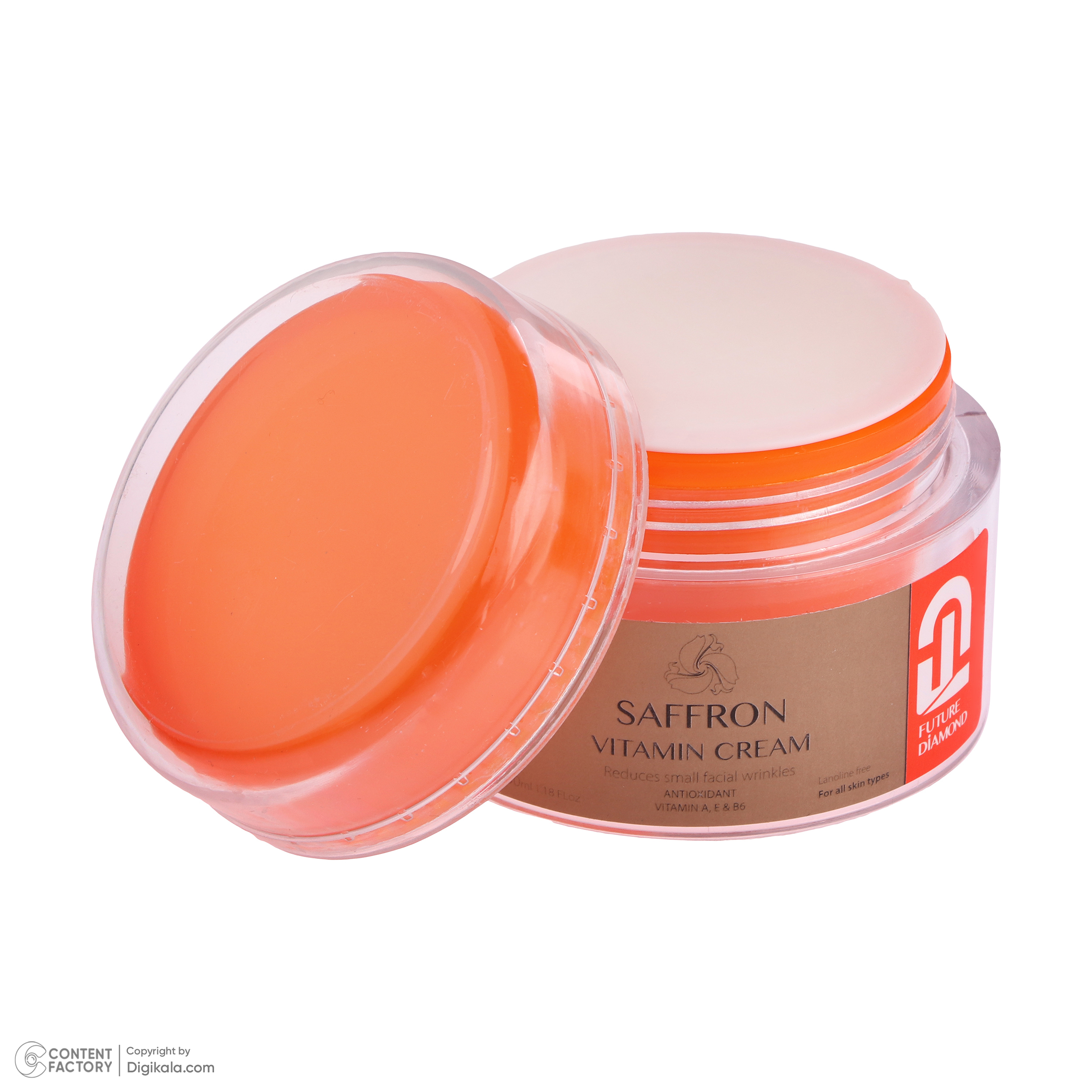 کرم ترمیم کننده فیوچر دیاموند مدل SAFFRON حجم 50 میلی لیتر