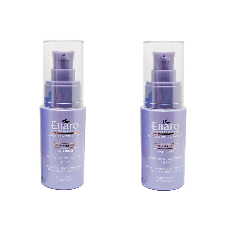 سرم ضد چروک الارو مدل هیدرا تحت لیسانس حجم 30 میلی لیتر مجموعه دو عددی