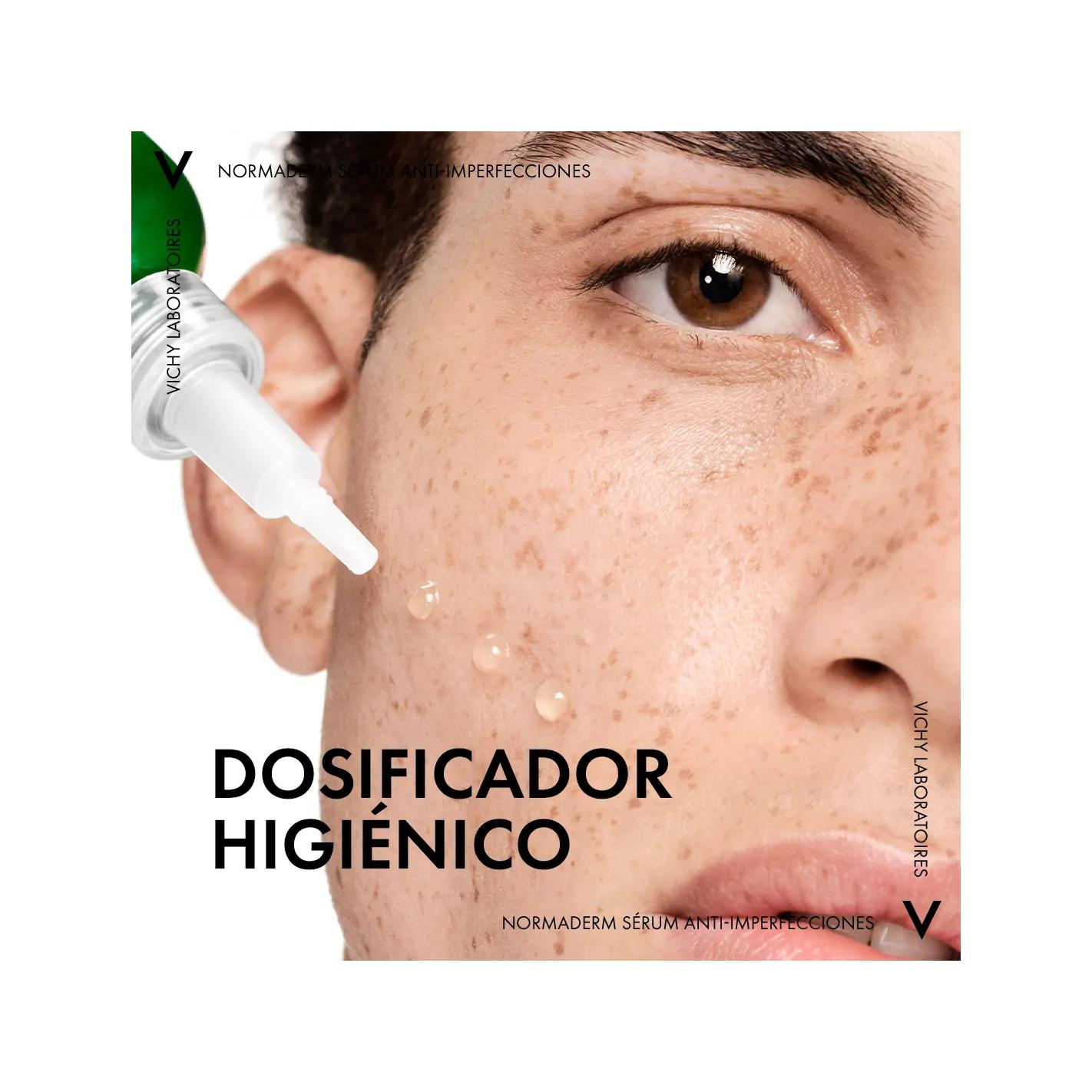 سرم ضد جوش ویشی مدل normaderm حجم 30 میلی لیتر