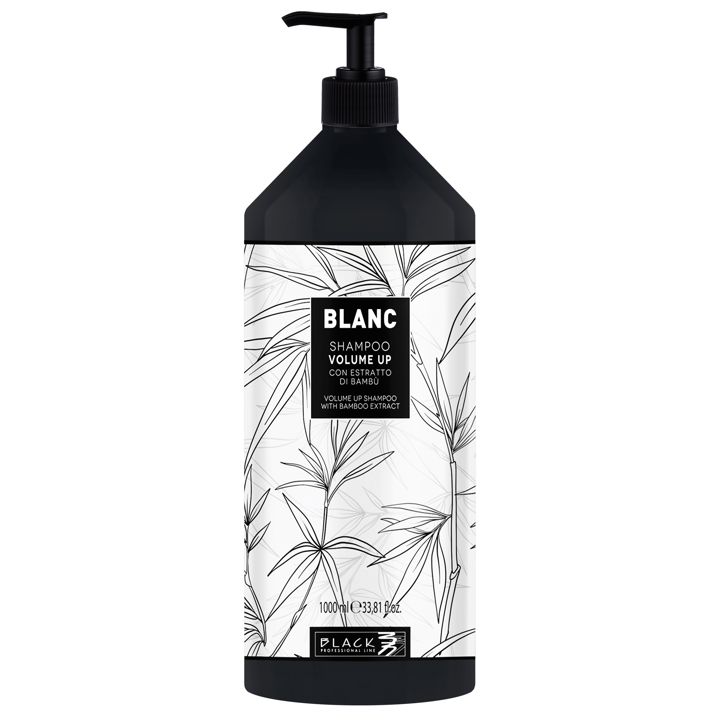 شامپو تقویت کننده و ترمیم کننده مو بلک پروفشنال لاین مدل حجم دهنده حجم 1000 میلی لیتر