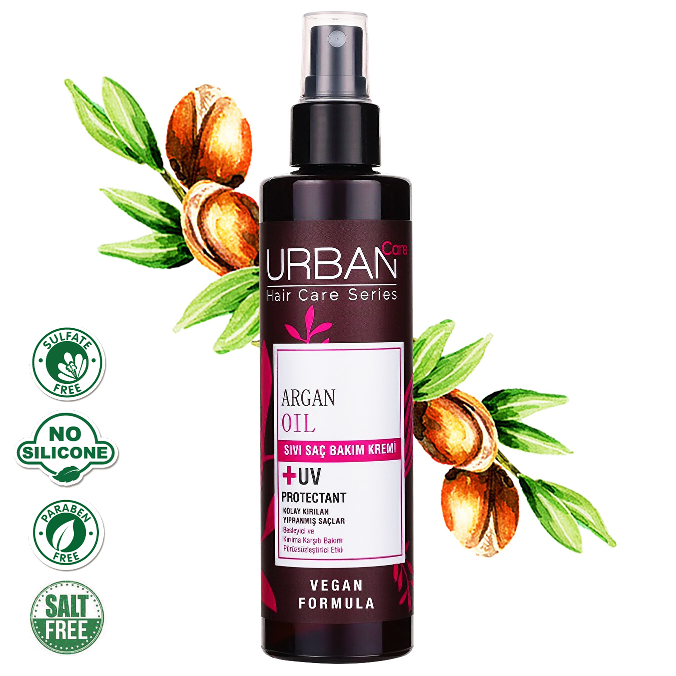 اسپری دو فاز مو اربن کر مدل آرگان حجم 200 میلی لیتر