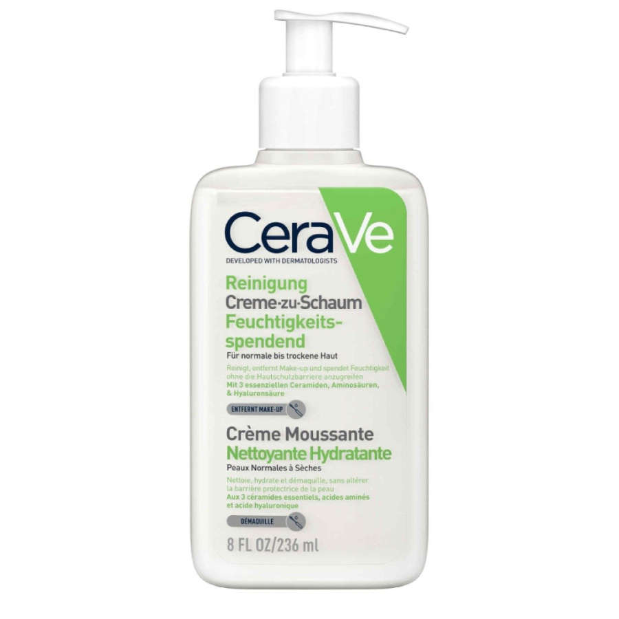 لوسیون پاک کننده صورت سراوی مدل Creamy Cleanser حجم 236 میلی لیتر