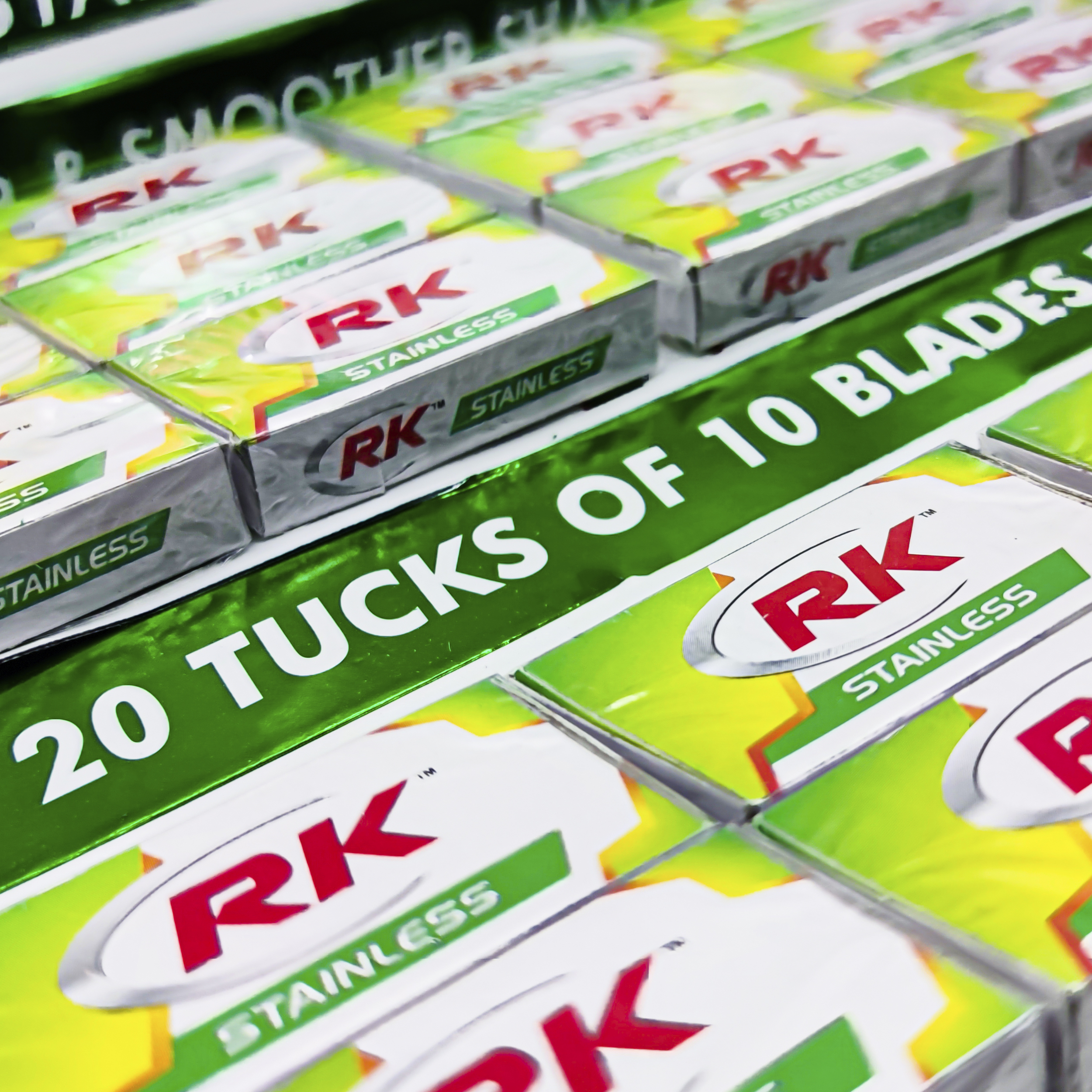 تیغ یدک اصلاح آر کی مدل DE10-1018 مجموعه 20 عددی