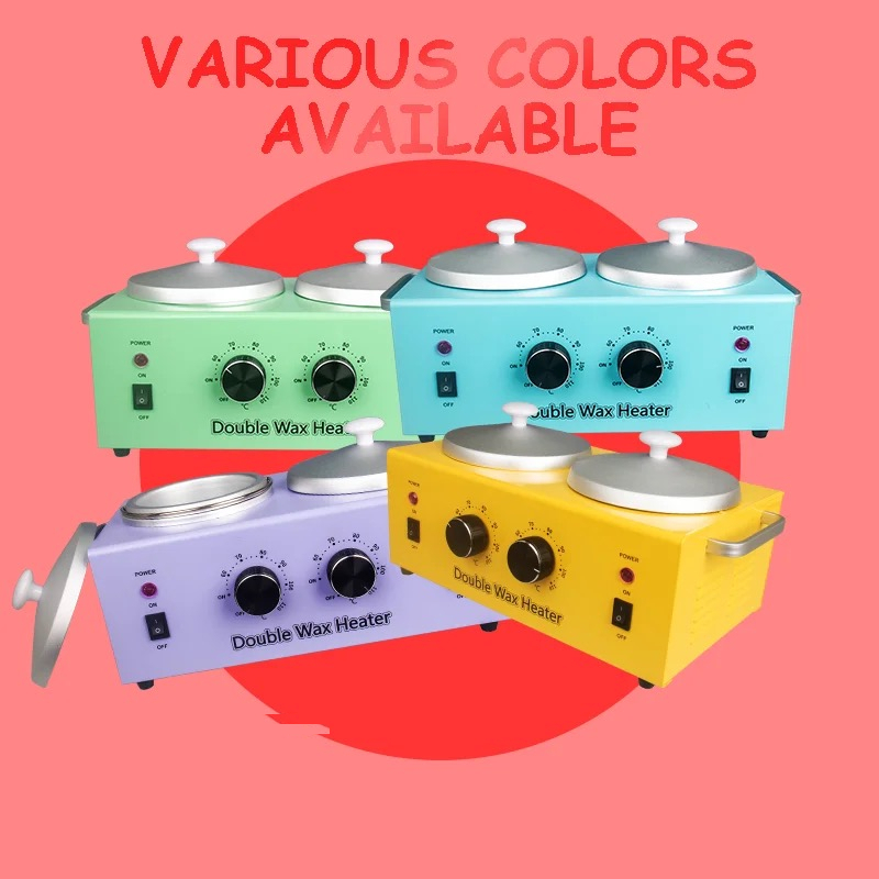 دستگاه موم گرم کن و ذوب وکس مدل Double